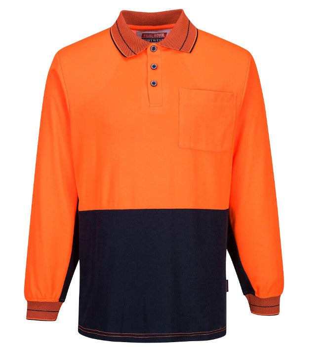 Cotton Comfort Polo Shirt L/S - MP213