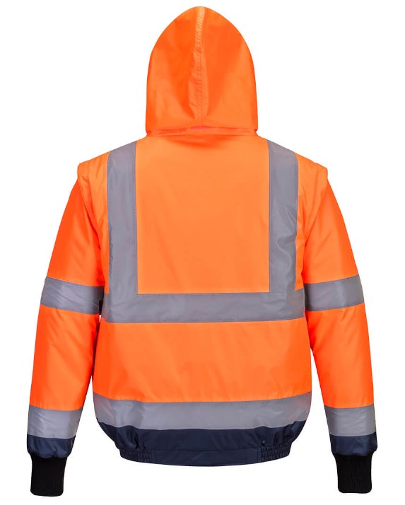 Hi-Vis Essential 2-in-1 Bomber Jacket with tape - MJ464