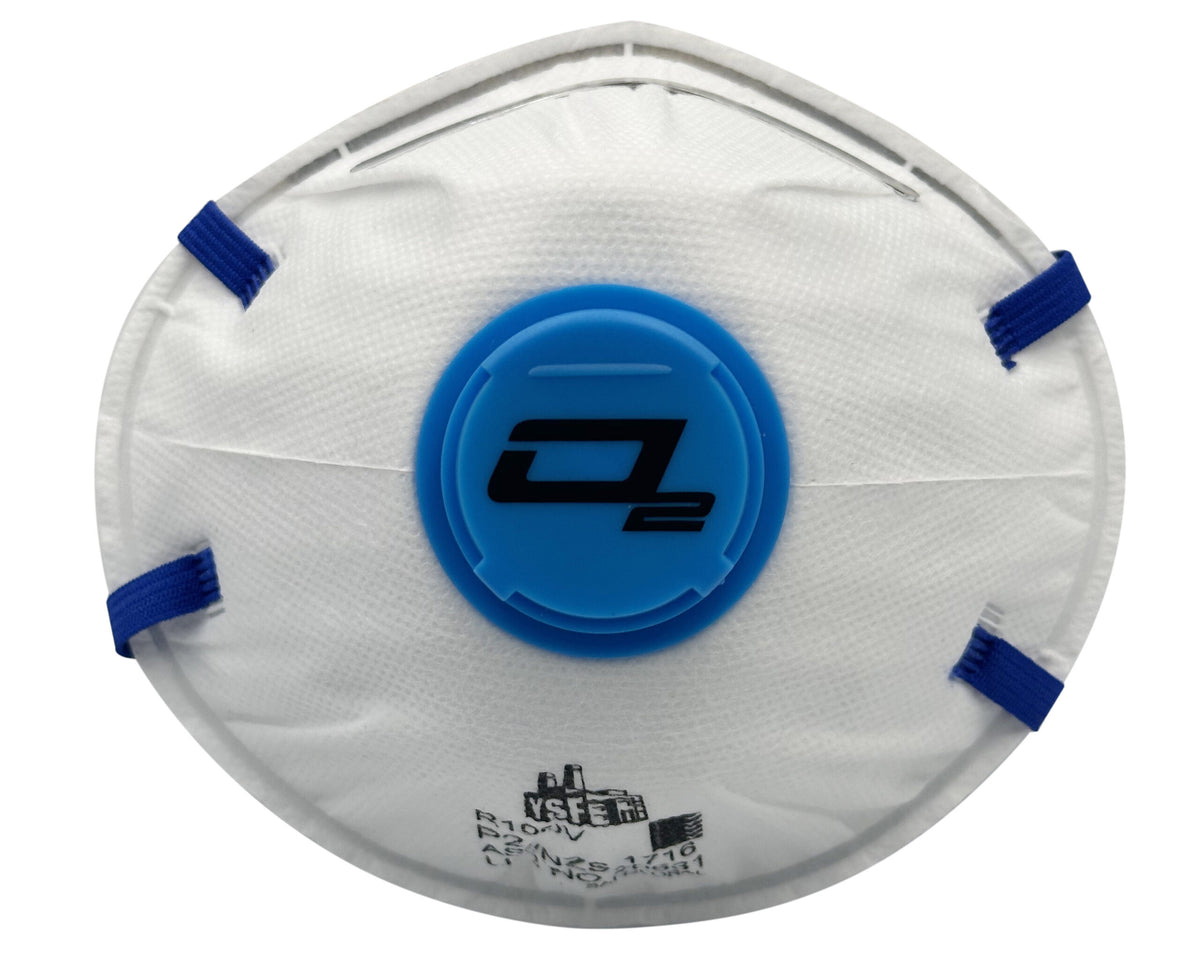 O2 P2 Valved Respirator R100V – 5 Carton Bulk Buy