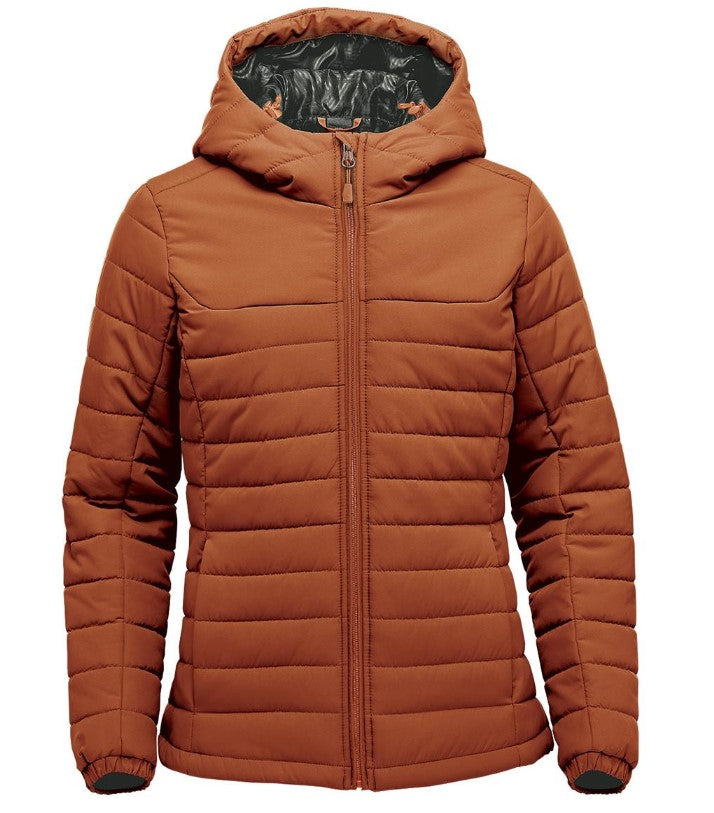 Women's Nautilus Quilted Hoody - QXH-1W