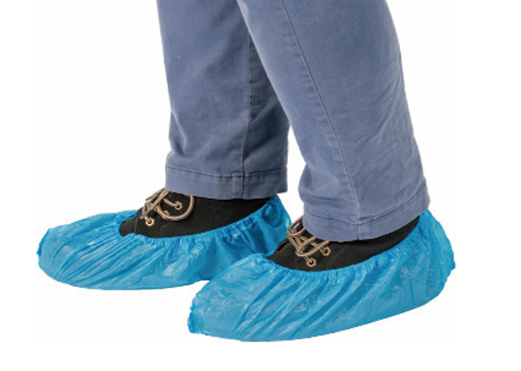 Disposable CPE Shoe Covers - Pallet of 20 cartons (40000 units)
