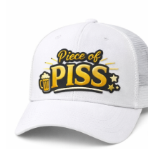 Piece of Piss – Funny Aussie Tradie Hat