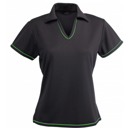 CLEARANCE - COOL DRY S/S 1110B LADIES S/S POLOS 1110b STENCIL