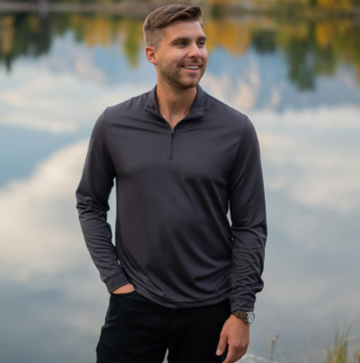STORMTECH Men's Monterey 1/4 Zip Pullover – Performance Layer Built for Work & Adventure  - FPL-5M