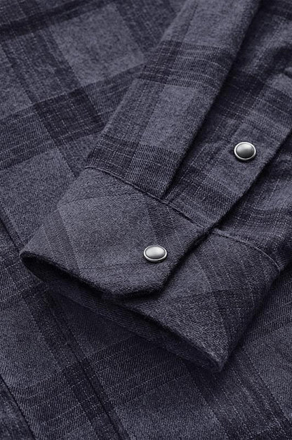 Logan Snap Front Mens Shirt - SFX-1