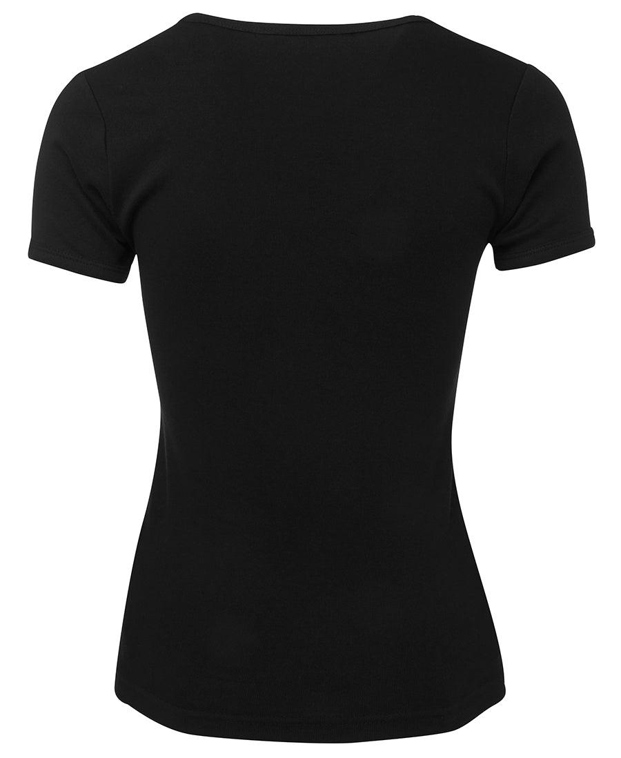 LADIES V-NECK TEE - 1LV