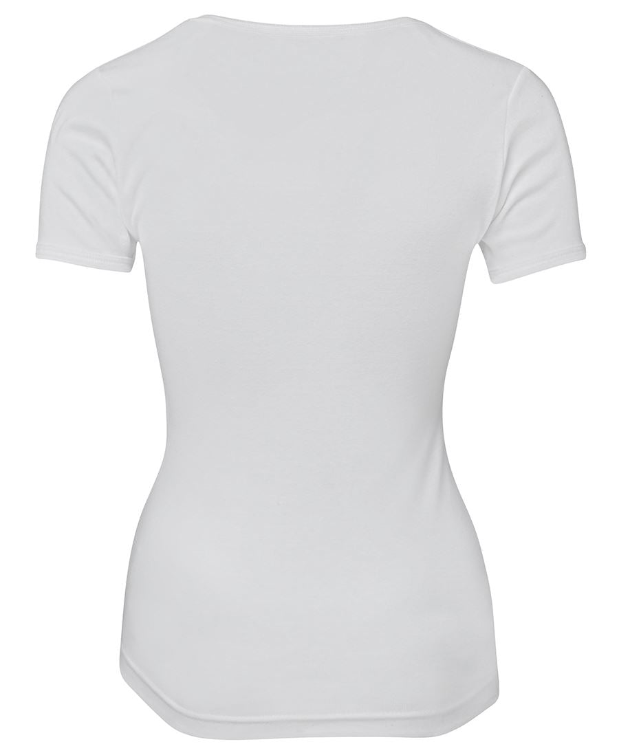 LADIES V-NECK TEE - 1LV