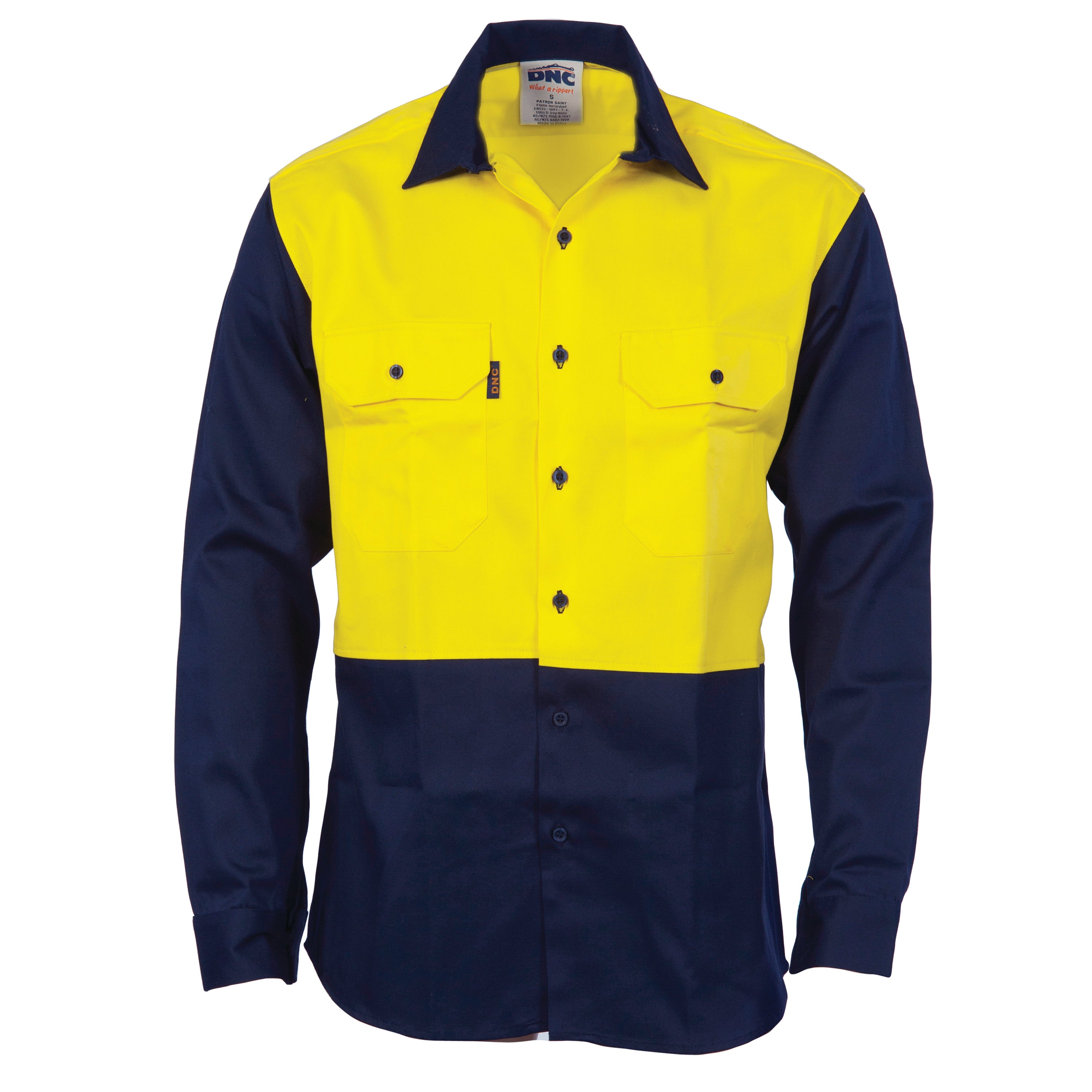 Patron Saint Flame Retardant Two Tone Drill Shirt - L/S - 3406