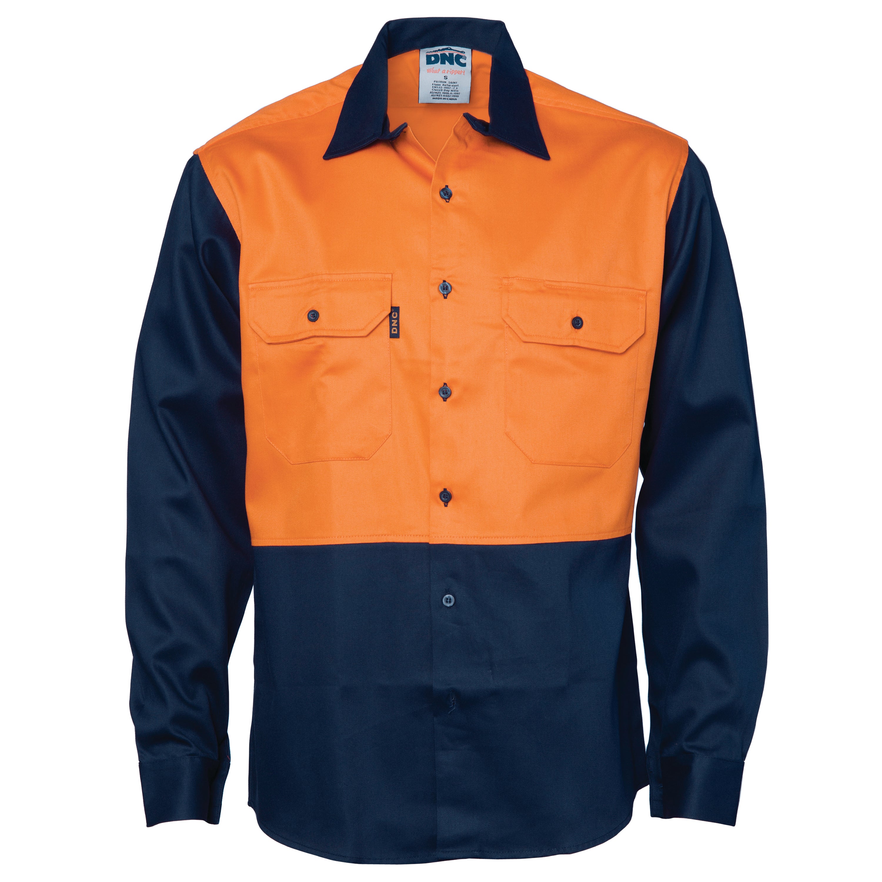 Patron Saint Flame Retardant Two Tone Drill Shirt - L/S - 3406