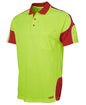 HI-VIS S/S ARM PANEL POLO - 6AP4S
