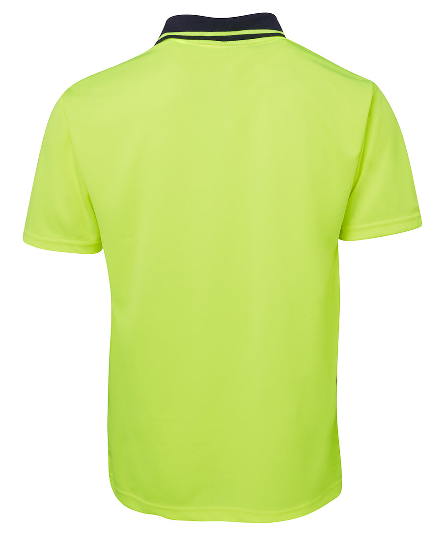 HI-VIS NON CUFF TRADITIONAL POLO - 6HVNC