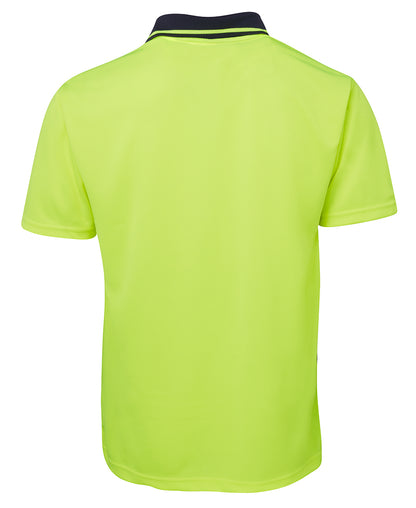 HI-VIS NON CUFF TRADITIONAL POLO - 6HVNC