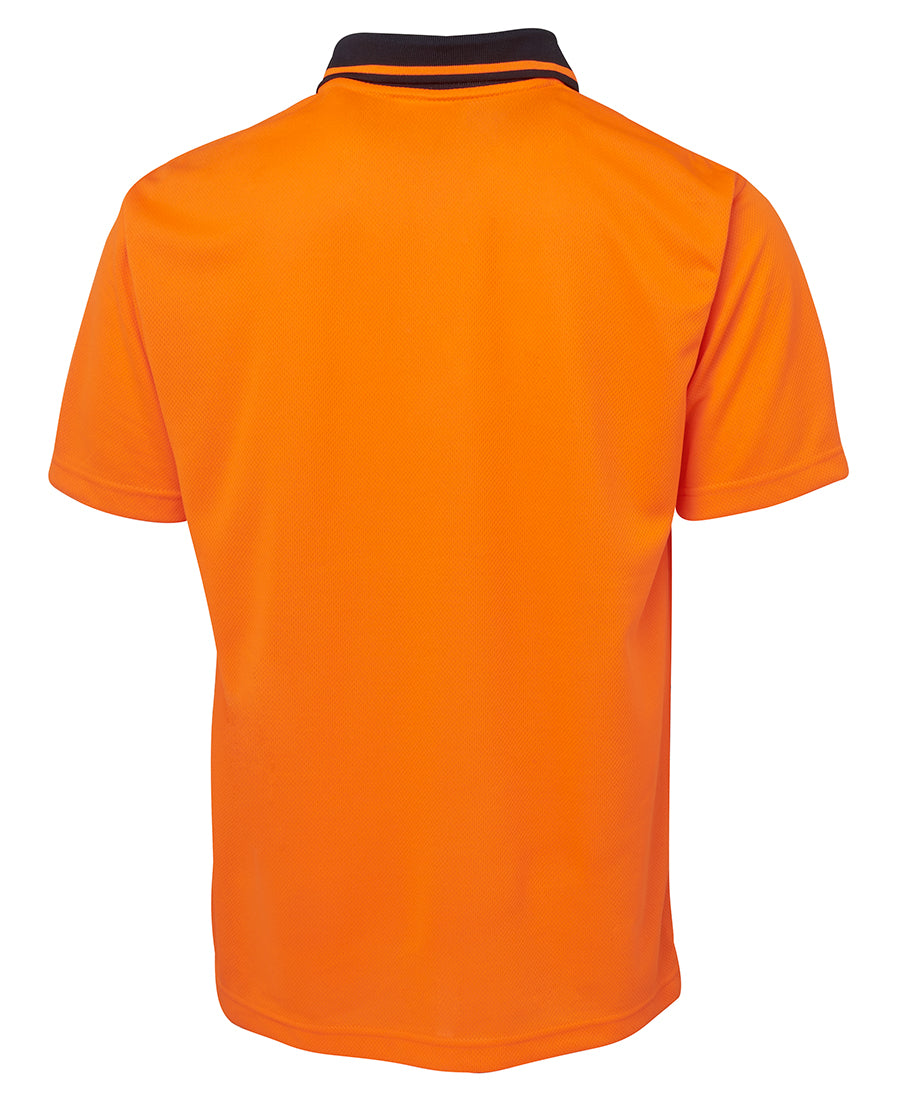 HI-VIS NON CUFF TRADITIONAL POLO - 6HVNC