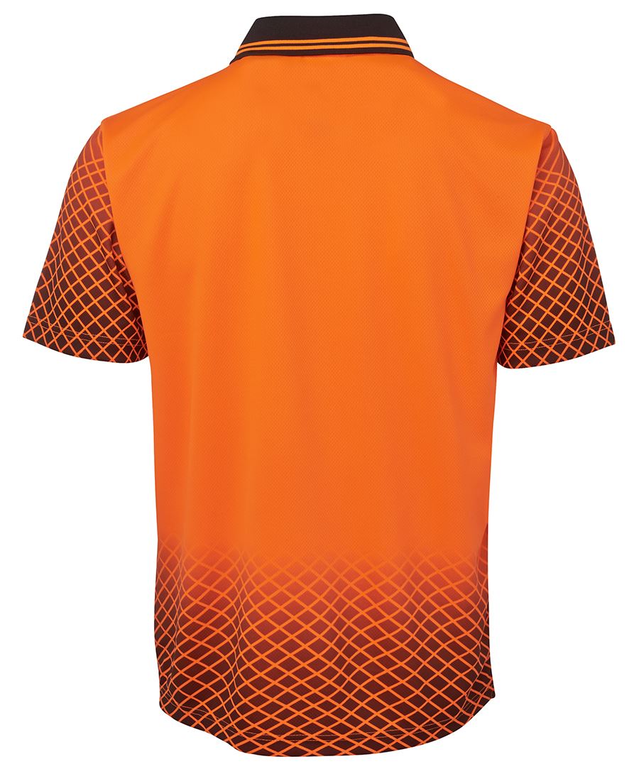 HI-VIS NET SUB POLO - 6HVNS
