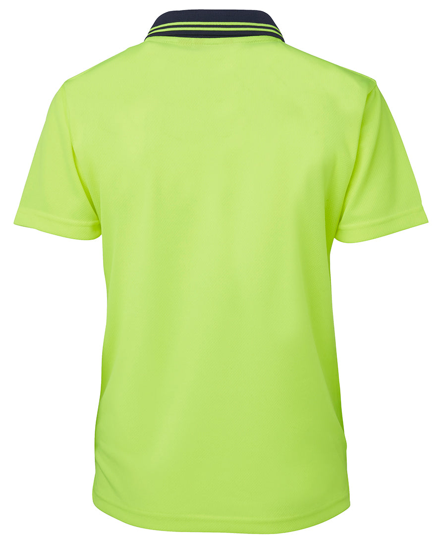 LADIES HI VIS S/S COMFORT POLO - 6LHCP