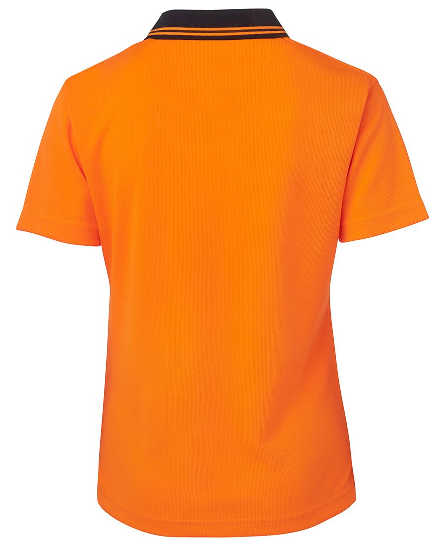 LADIES HI VIS S/S COMFORT POLO - 6LHCP