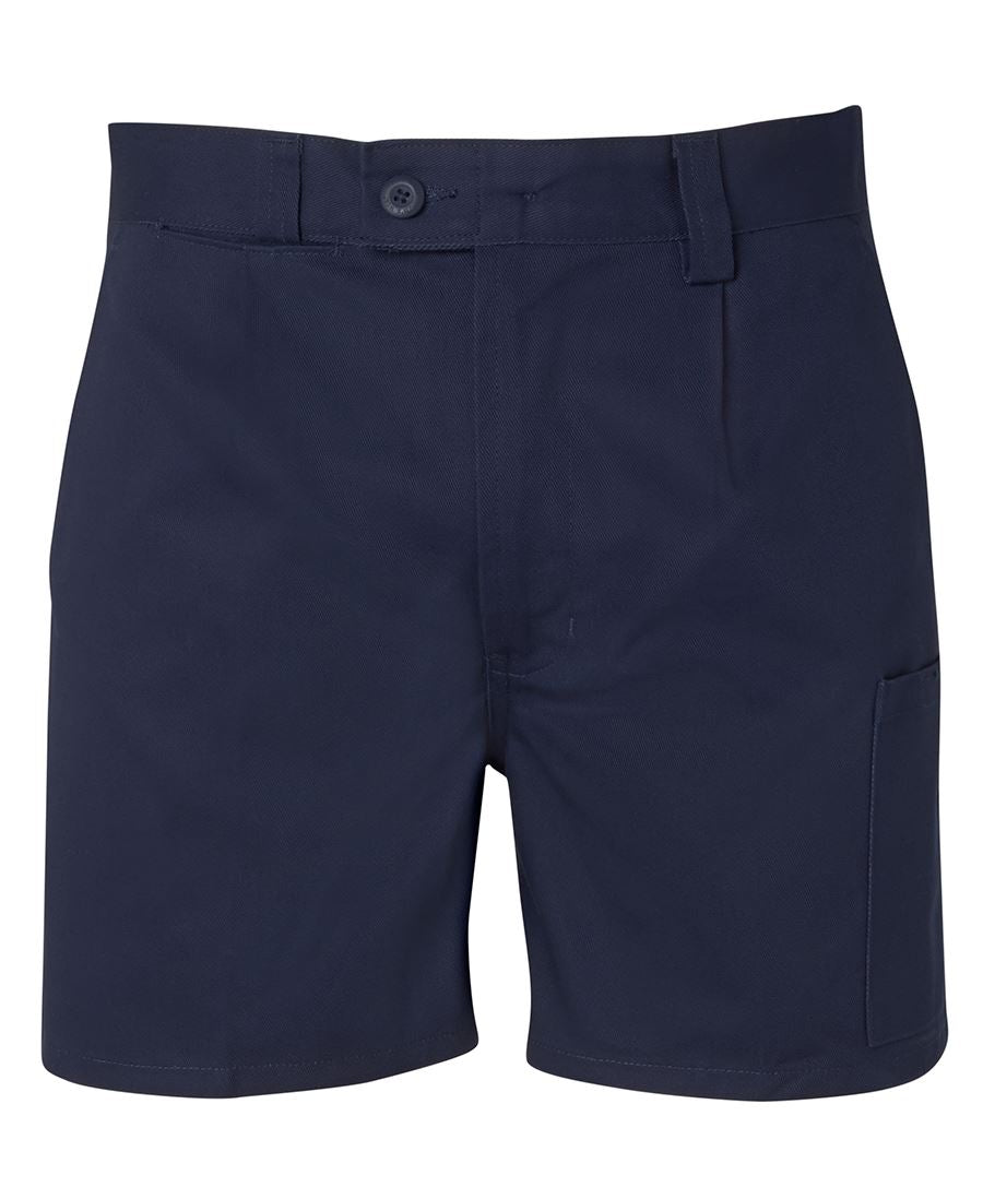 MERCERISED SHORT LEG SHORT NAVY - 6MSS