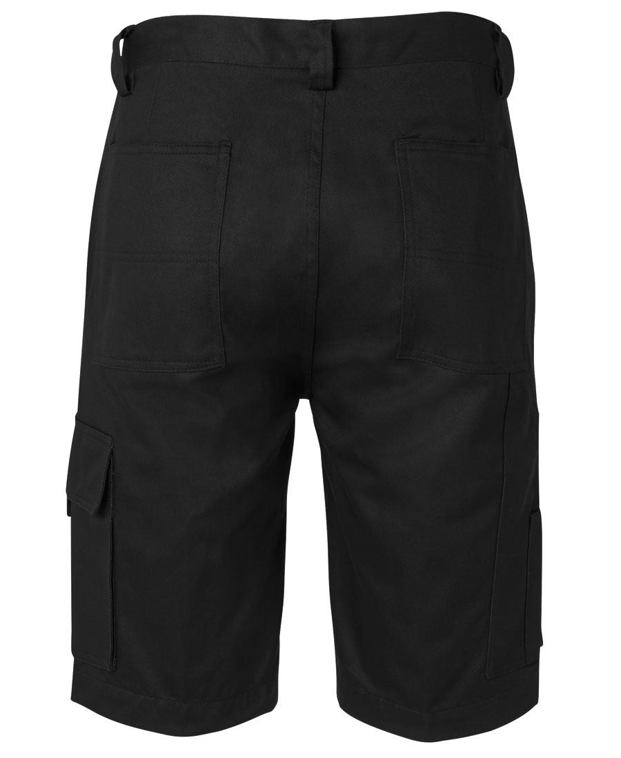 MERCERISED MULTI POCKET SHORT BLACK - 6NMS