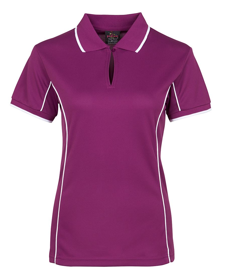 LADIES PIPING POLO - 7LPI
