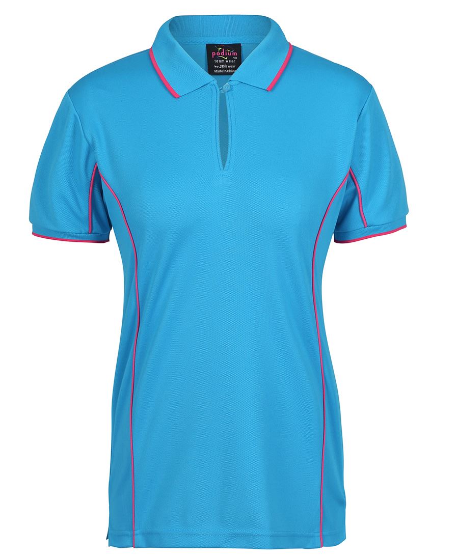 LADIES PIPING POLO - 7LPI