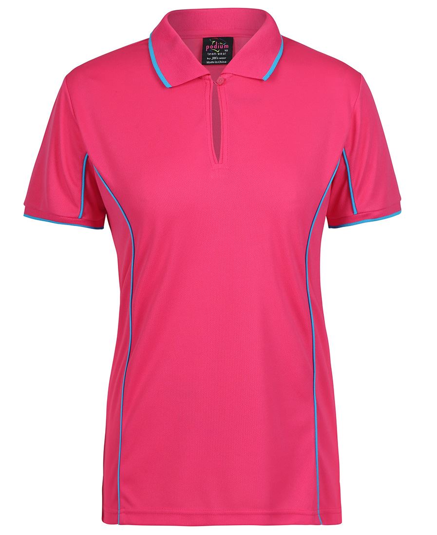 LADIES PIPING POLO - 7LPI