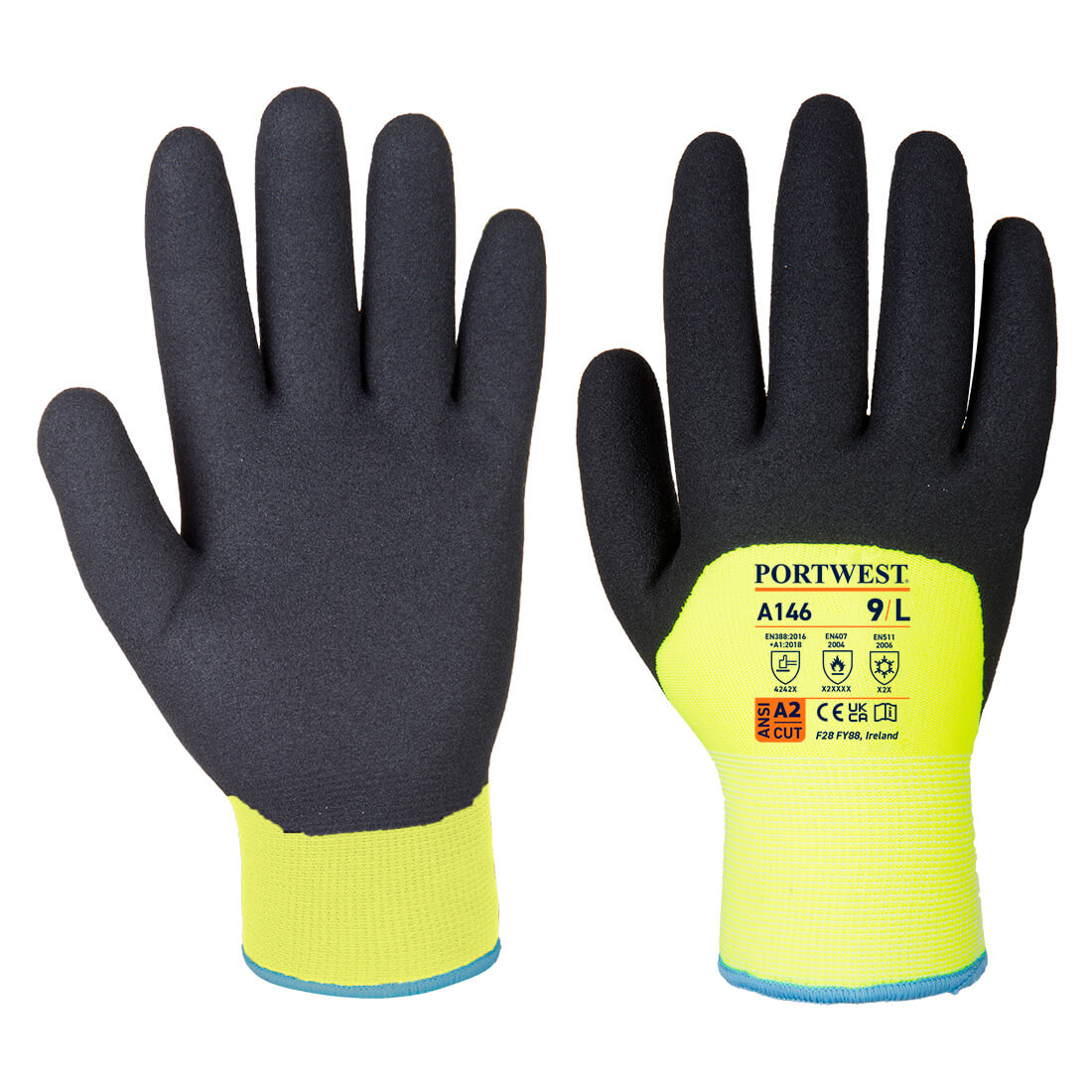 Arctic Winter Glove Yellow (12 PACK) - A146