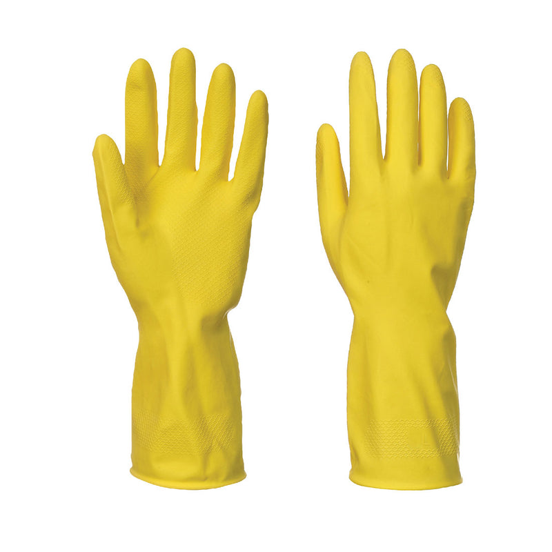 Household Latex Glove Yellow (BOX OF 240 PAIRS) - A800