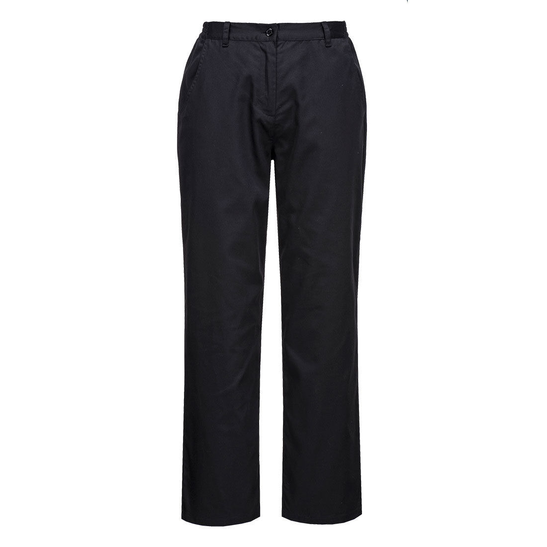 Rachel Ladies Chefs Pants Black - C071