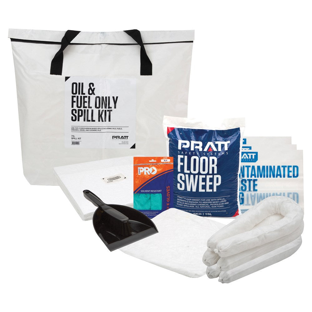 Economy Spill Kit 75ltr Oil & Fuel Only - ESKOF075