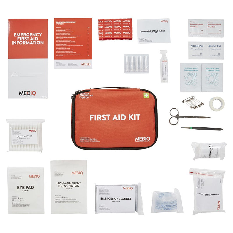 Essential Compact Motorist First Aid Kit - FACMS