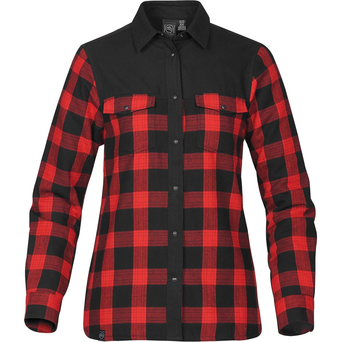 Women's Logan Thermal Shirt RED & BLACK PLAID - FLX-1W
