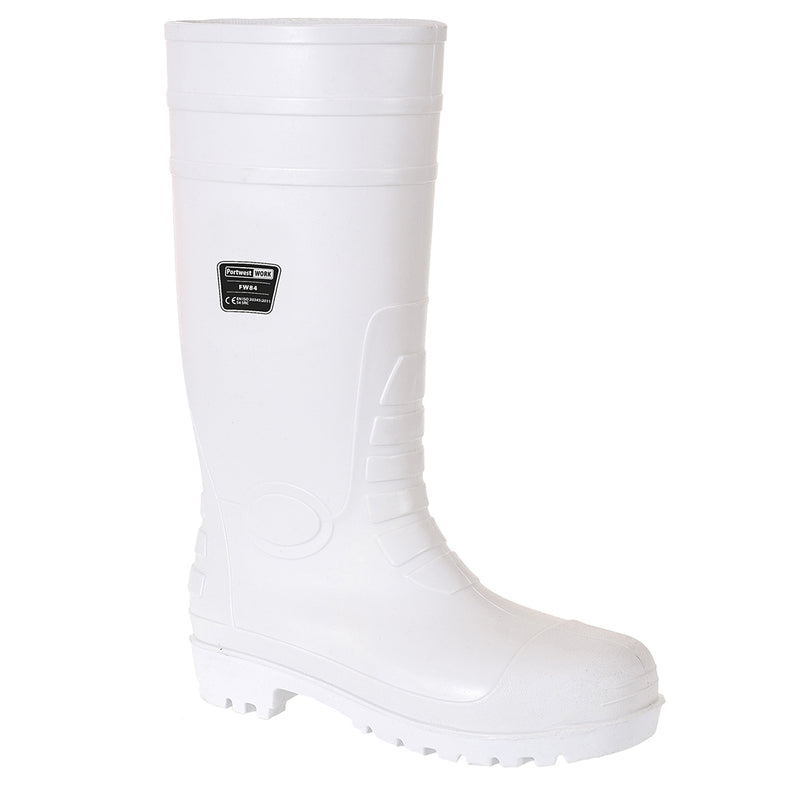Food Grade Safety Gumboot S4 White - FW84