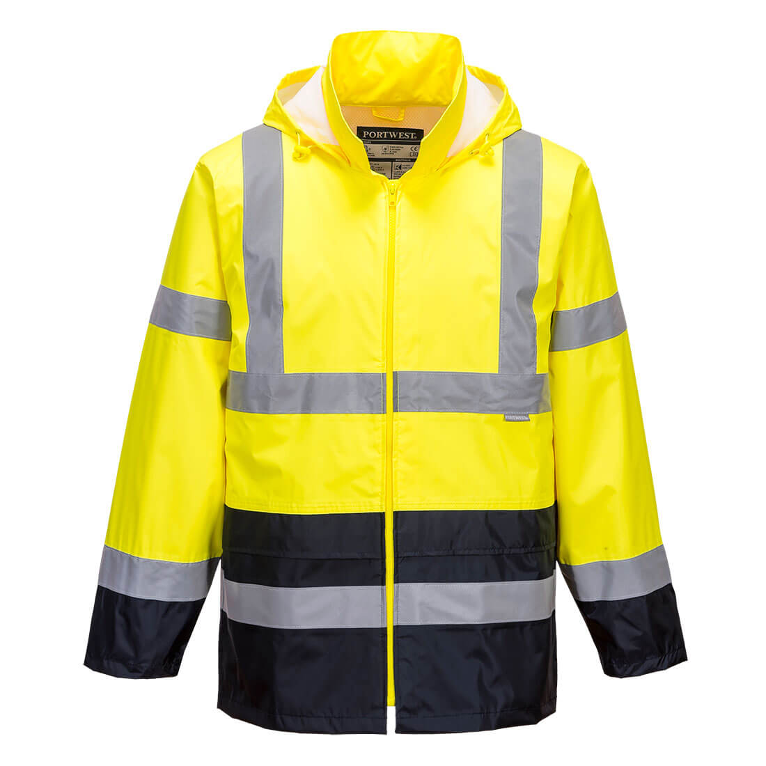 Hi-Vis Two-Tone Rain Jacket - H443