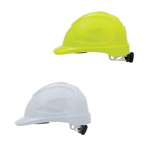 ProChoice V9 Hard Hat Helmet Unvented TYPE 2 with Ratchet Harness