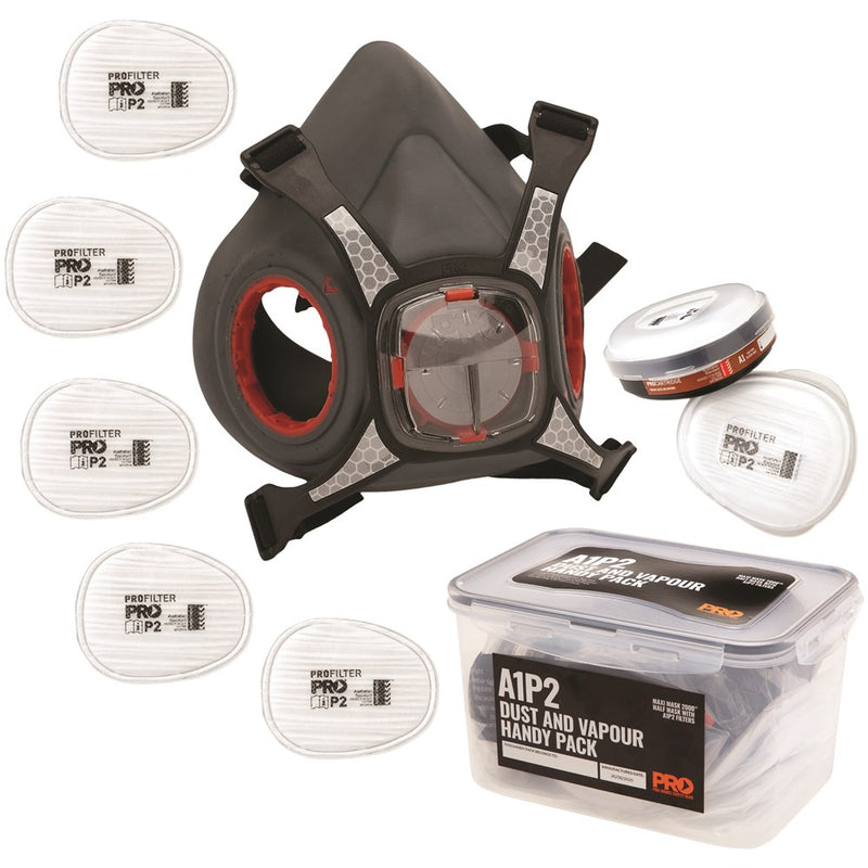 Maxi Mask 2000 Half Face Respirator SPRAYING Handy Pack - HMA1P2-HP