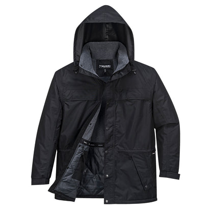 Black Huski Everest insulated work jacket