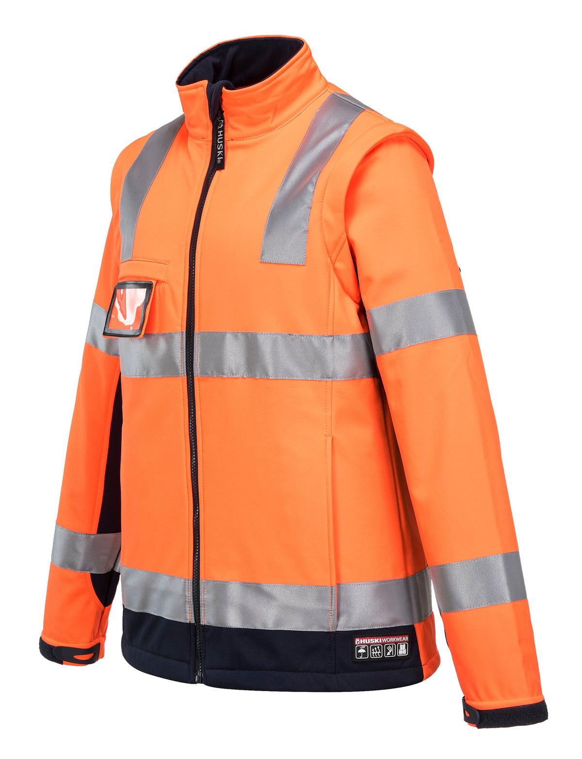 Huski Kimberly Softshell Jacket K7003 – Ladies Hi-Vis 2-in-1, Now on Sale