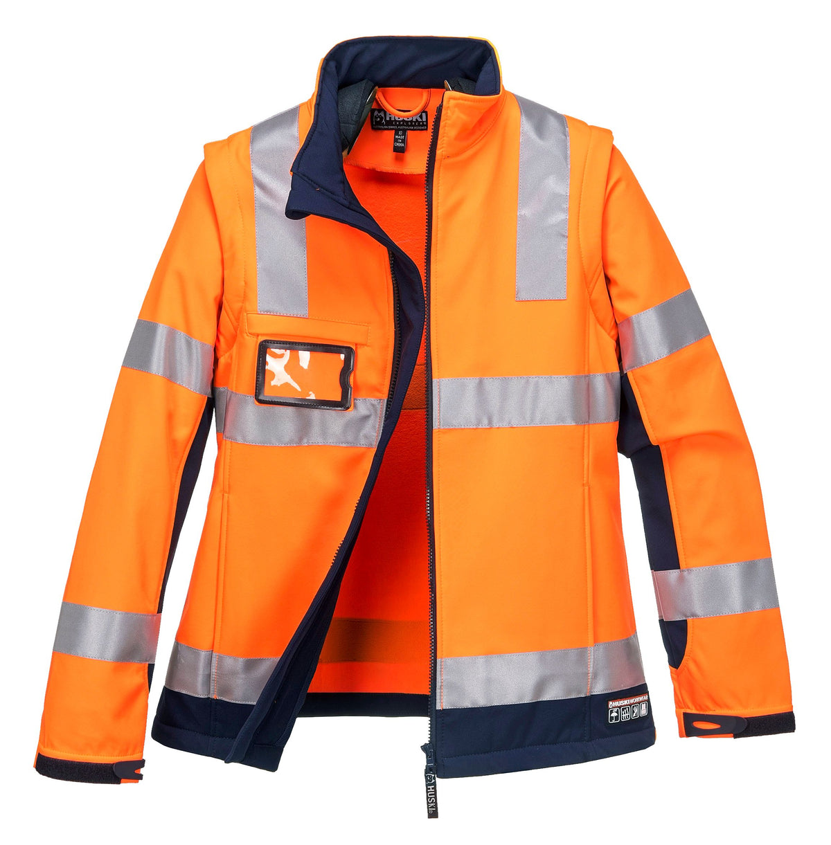 Huski Kimberly Softshell Jacket K7003 – Ladies Hi-Vis 2-in-1, Now on Sale