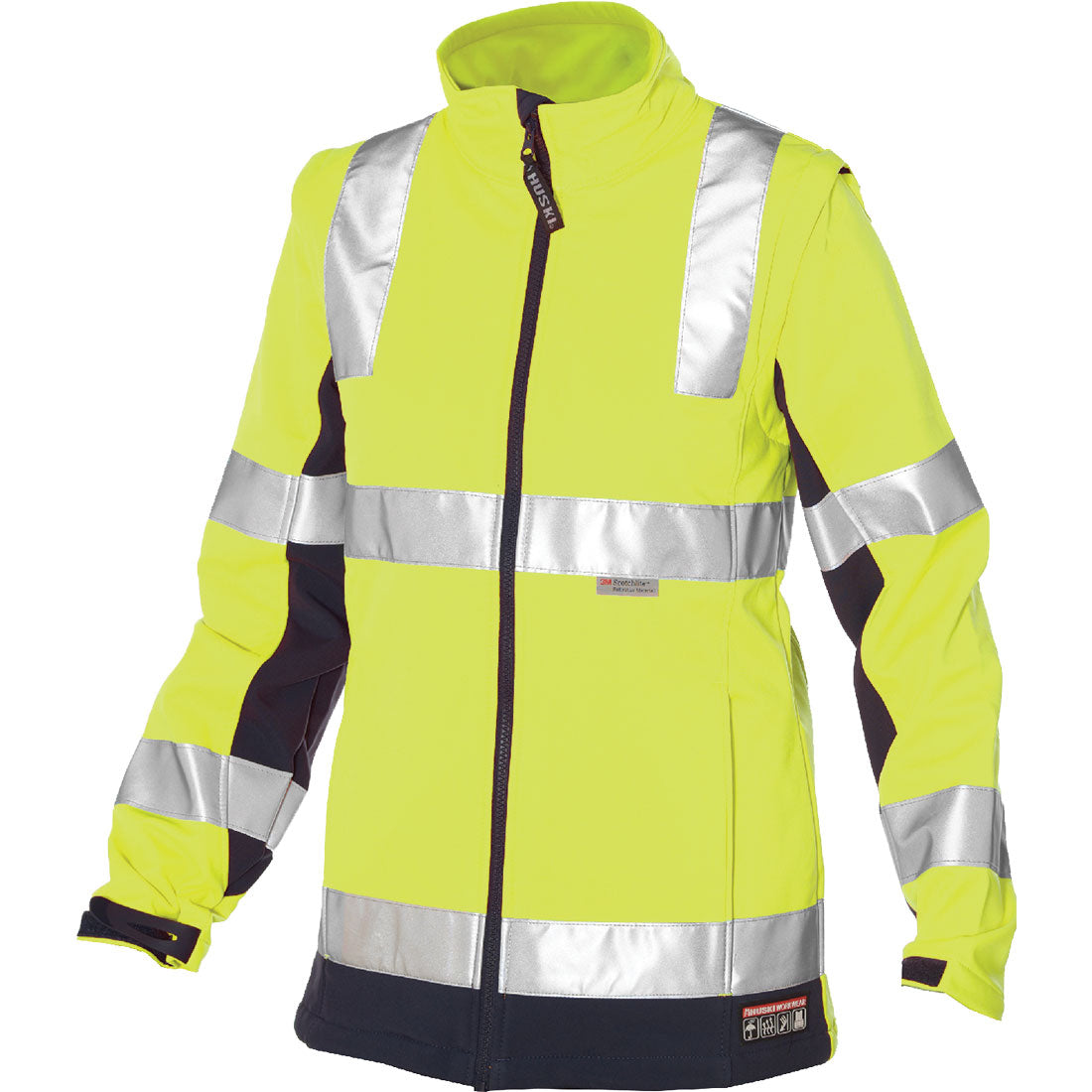 Huski Kimberly Softshell Jacket K7003 – Ladies Hi-Vis 2-in-1, Now on Sale