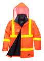Roads 2-in-1 Jacket Orange - K8155