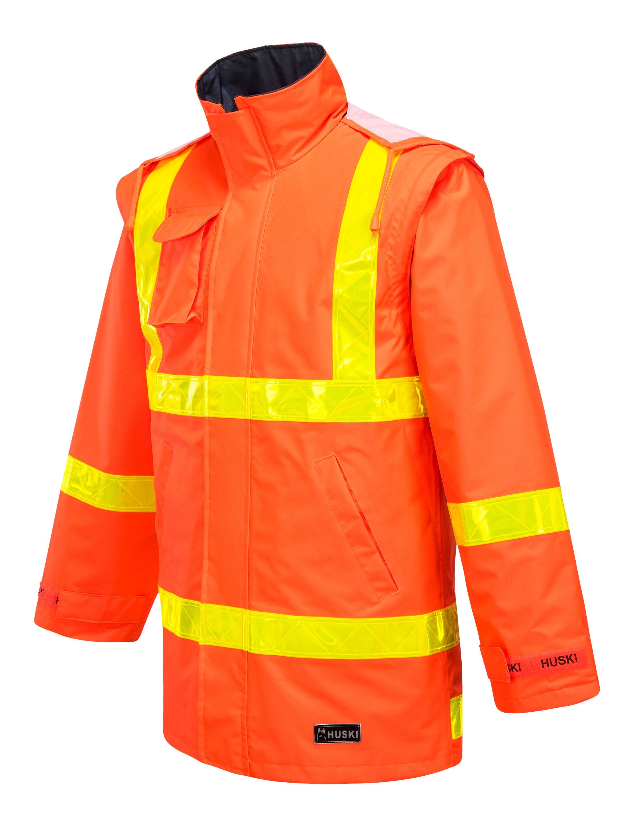 Roads 2-in-1 Jacket Orange - K8155