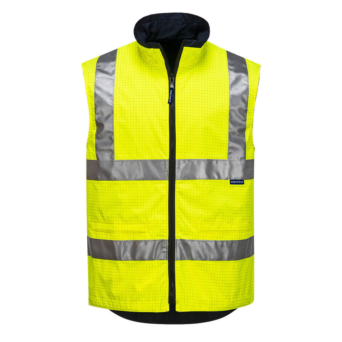 Antistatic Reversible Vest YELLOW - MA230