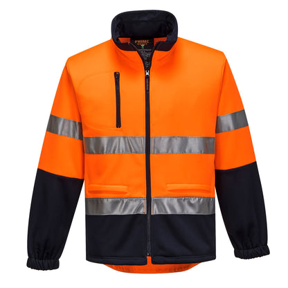 Water Repellent Brush Fleece Jacket with Tape - MA315