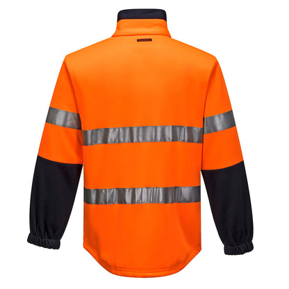 Water Repellent Brush Fleece Jacket with Tape - MA315