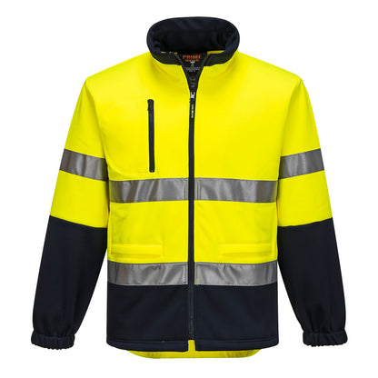 Water Repellent Brush Fleece Jacket with Tape - MA315
