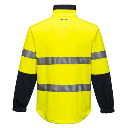 Water Repellent Brush Fleece Jacket with Tape - MA315