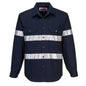 Geelong Shirt, Long Sleeve, Regular Weight NAVY - MA908