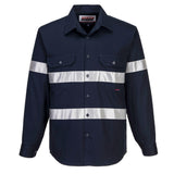 Geelong Shirt, Long Sleeve, Regular Weight NAVY - MA908