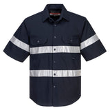 Geelong Shirt, Short Sleeve, Regular Weight NAVY - MA909