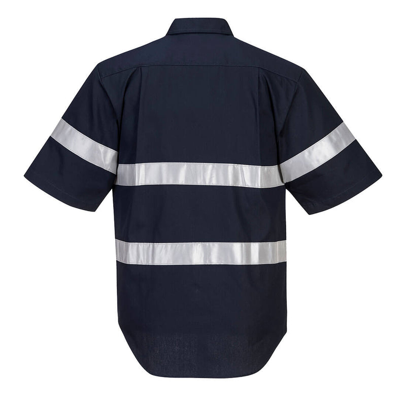 Geelong Shirt, Short Sleeve, Regular Weight NAVY - MA909